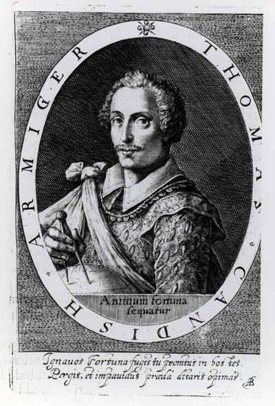 Portret van Thomas Cavendish (1560-92) door English School